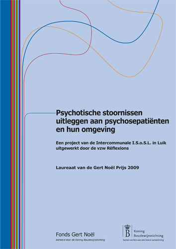 Kaft van Psychotische stoornissen uitleggen aan psychosepatiënten en hun omgeving